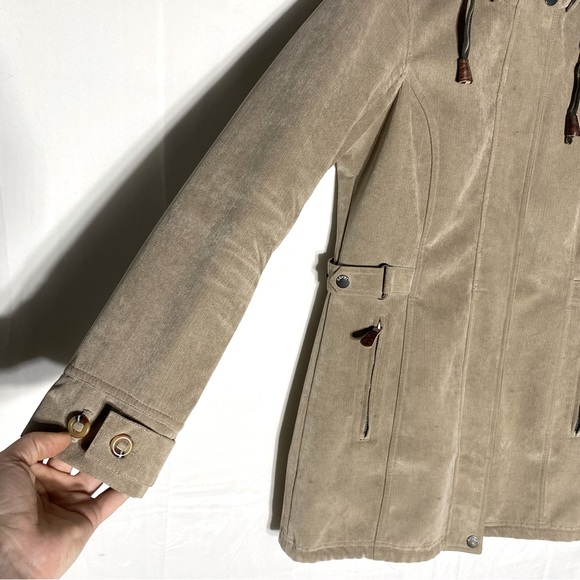 G.I.G.A. DX By Killtec Tan Beige Fleece Lined Jacket Coat 6 Utility - Picture 11 of 15